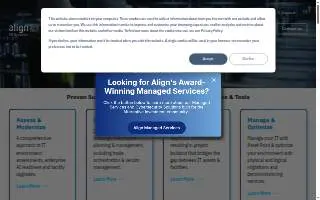 Align Red Bank website