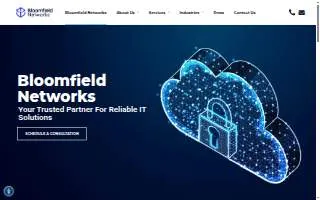 Bloomfield Networks website
