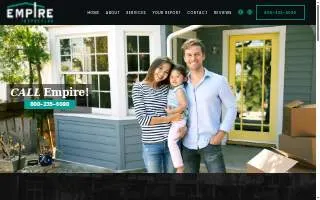 Empire Inspection website