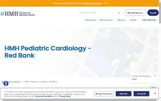 HMH Pediatric Cardiology - Red Bank website