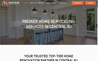MasterCraft Home Remodeling of Monmouth County website