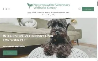 Naturopawthic Veterinary Wellness Center of Red Bank website