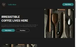 Café Won website