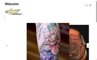 Hommage Tattoo Studio website