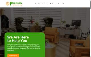 Precisely Tax NJ website