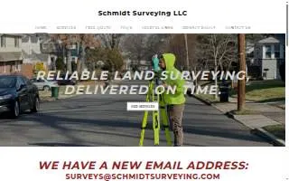 Schmidt Surveying of Bergenfield website