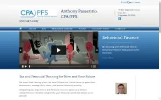 Anthony Passerino, CPA/PFS website