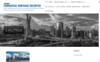 Commercial Mortgage Unlimited LLC of Ridgewood website