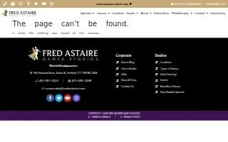 Fred Astaire Dance Studios of Ridgewood website