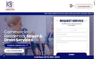 IG Sewer & Drain Trenchless Lining of Ridgewood website