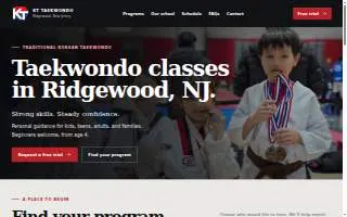 KT Taekwondo website
