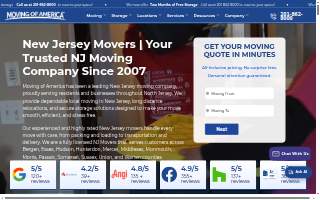 Moving of America