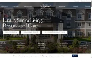 The Bristal Assisted Living at Waldwick website