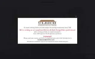 Ulrich Inc website