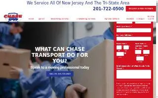 Chase Transport Inc of Ringwood website