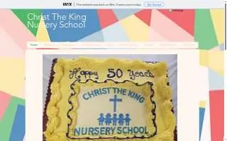 Christ the King Nursery School website