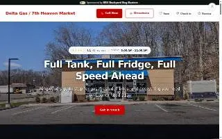 Delta Gas / 7th Heaven Market website