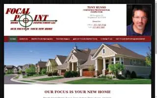 Focal Point Home Inspections website