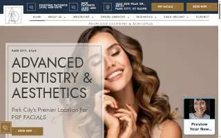 Advanced Cosmetic & Laser Dentistry of Rockaway website