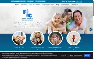 Feld Family Chiropractic Center website