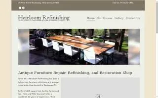 Heirloom Refinishing Inc website