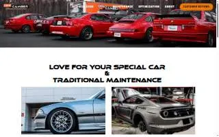 OffCamber Autosport - Making the world safe for Sports Cars website