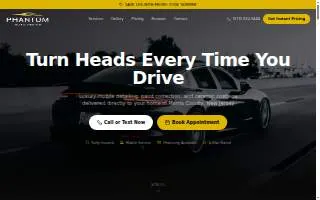 Phantom Auto Design website