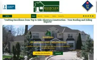 Shawnee Construction LLC website