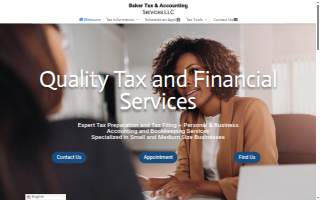 Baker Tax & Accounting Services Llc website