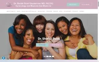 Dr. Shefali Patel-Shusterman, Gynecologist website