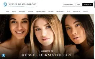 Kessel Dermatology of Roselle website