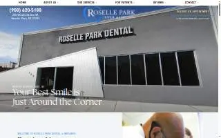 Roselle Park Dental website