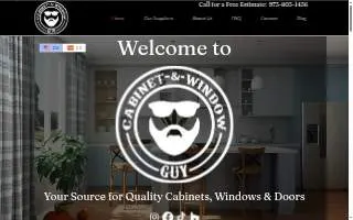 The Cabinet & Window Guy website