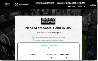 Body Sculptors Gym & Wellness Center website