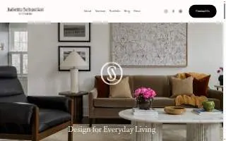 Juliette Sebastian Interiors website