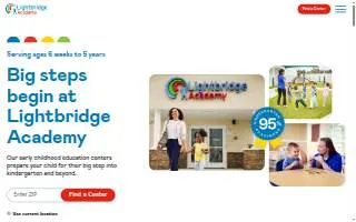 Lightbridge Academy of Rutherford website
