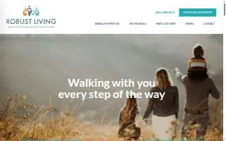 Robust Living Therapy website