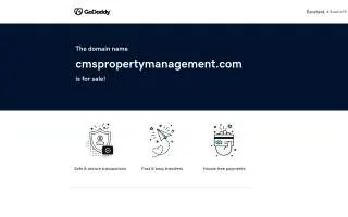 CMS Property Management of Sayreville website