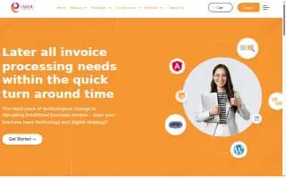 Endive InfoTech website