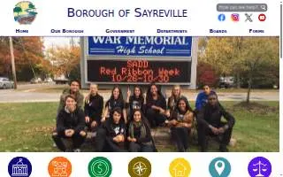Sayreville Office on Aging website