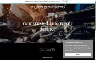 Tito Auto Repair website