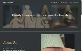 Dulinski Law, LLC website