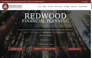 Redwood Financial Planning website