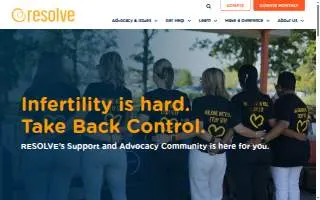 Resolve Community Counseling Center website