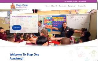 Step One Academy of Scotch Plains website