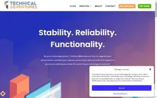 Technical Adventures LLC website