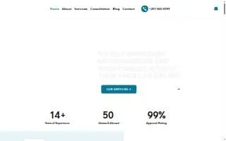 Anuforo Law Firm, LLC website