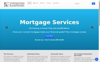 Costantino & Company website