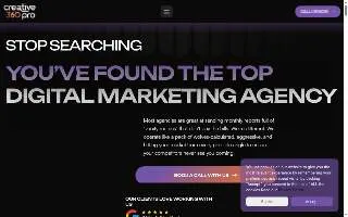 Creative 360 Pro | Web Design | PPC & SEO Agency of Lyndhurst website