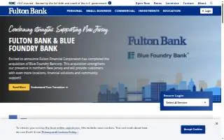 Fulton Bank of Somers Point website